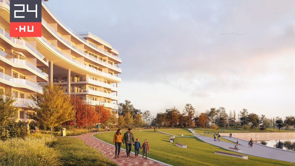 Vízpart, békés környezet, örök barátságokat adó közös terek – a Dunánál épül a családok álomotthona