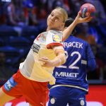 Michala Möller a dán válogatottban.