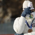 Sturla Holm Laegreid a bronzérem átadása után.