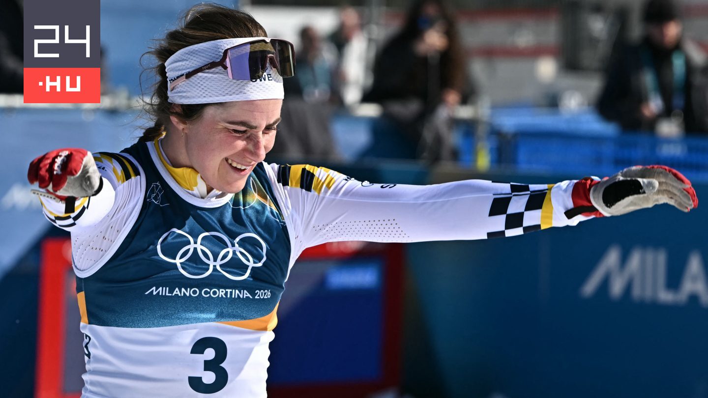 Megint elesett, de három ezüst után 50 kilométeren ért csúcsra a téli olimpia balszerencsés sífutója