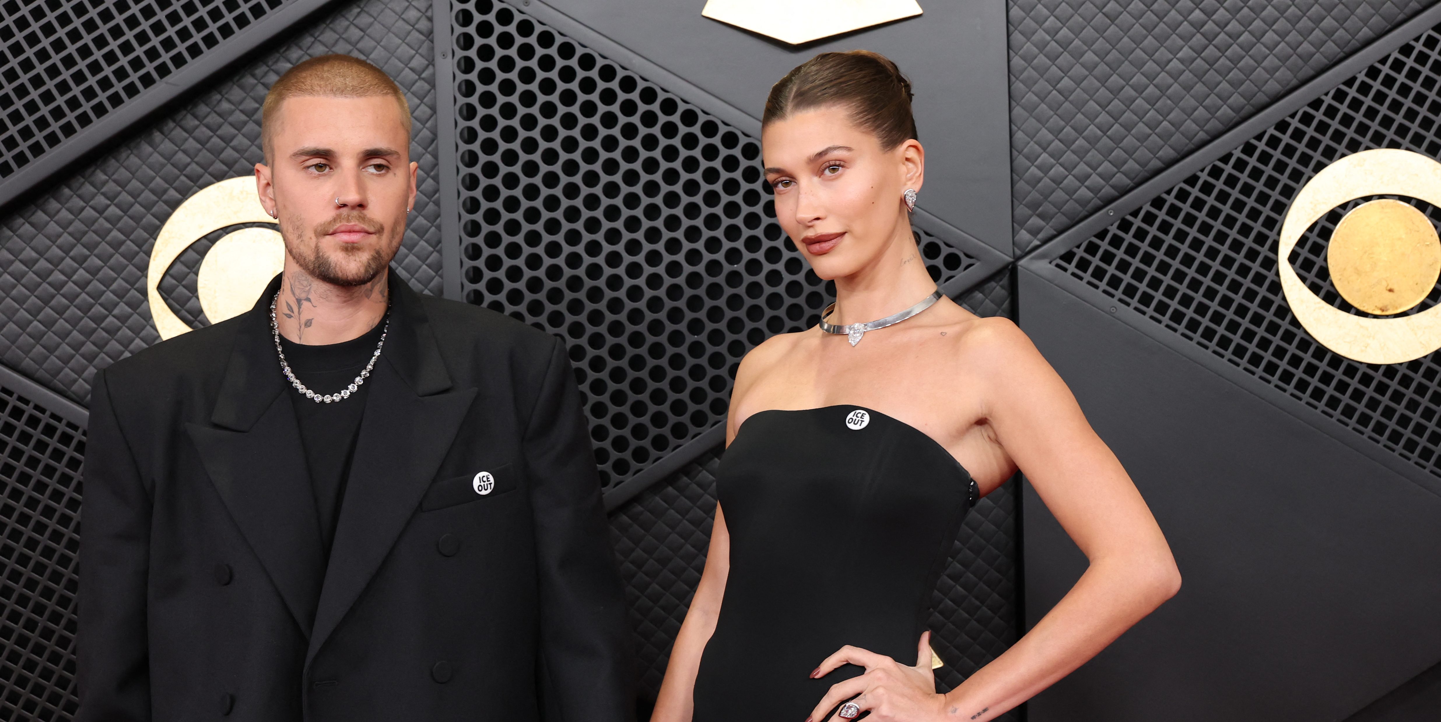 Justin Bieber és Hailey Bieber a 2026-os Grammy-gálán