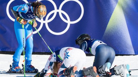 Federica Brignone téli olimpia női óriás-műlesiklás