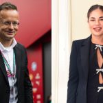 Szijjártó Péter és Gáspár Evelin