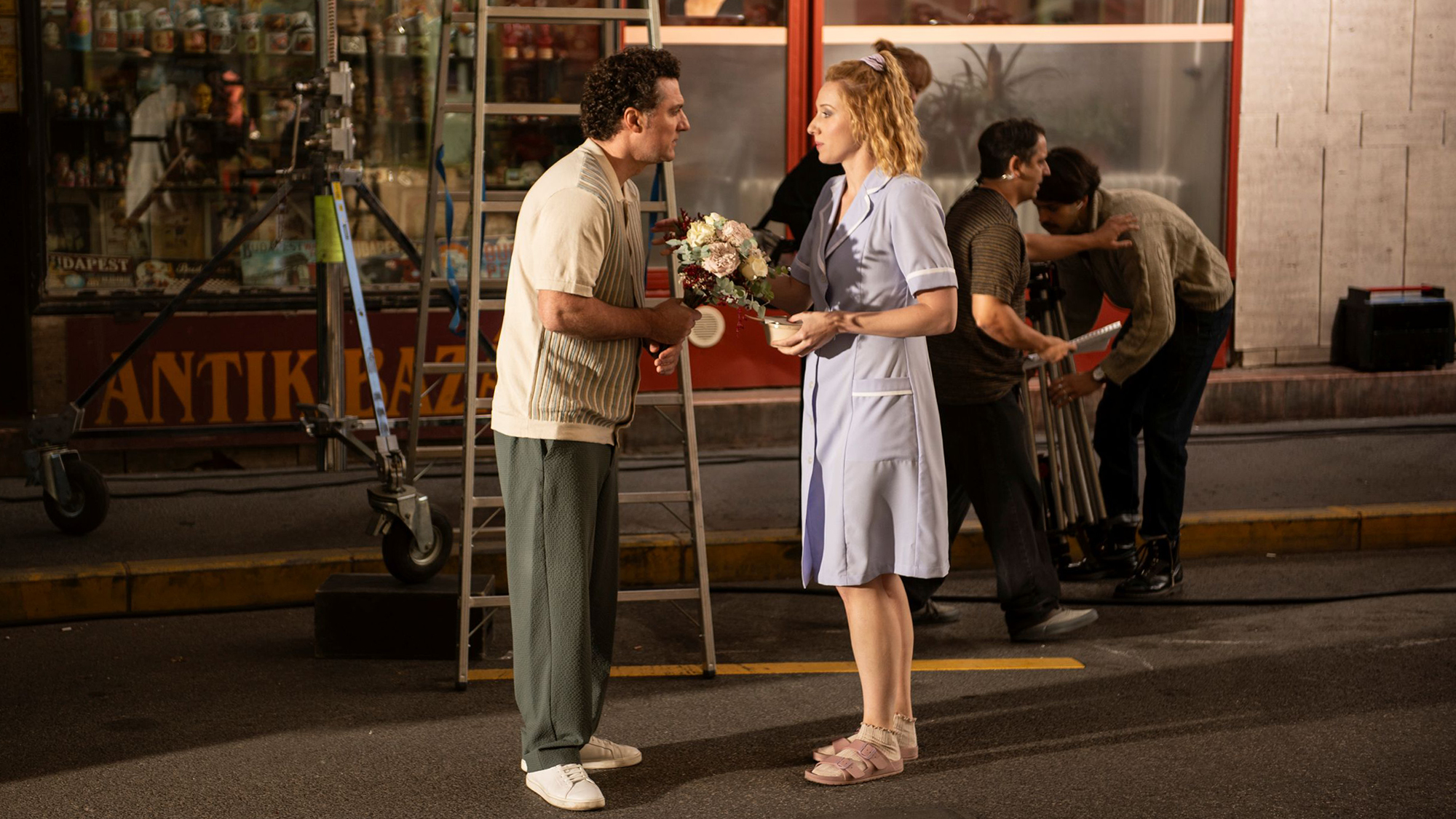 Bányai Kelemen Barna és Rujder Vivien a Beléd estem egyik jelenetében