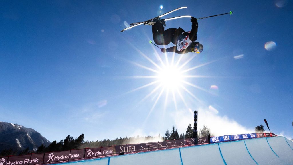 ASPEN, COLORADO - JANUARY 09: Birk Irving of the United States during a training run before the Men's Ski Halfpipe Final at the Toyota US Grand Prix at Aspen Snowmass Ski Resort on January 09, 2026 in Aspen, Colorado. (Photo by Dustin Satloff/U.S. Ski and Snowboard/Getty Images)