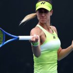 Hungary's Anna Bondar hits a return to Turkey's Zeynep Sonmez during their women's singles match on day four of the Australian Open tennis tournament in Melbourne on January 21, 2026.