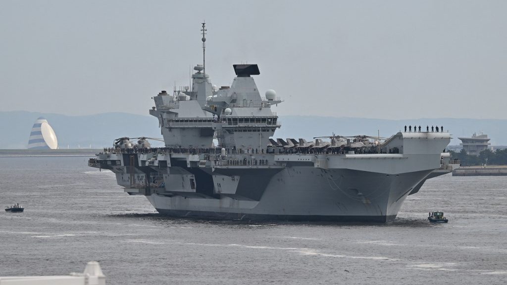 Nagy-Britannia repülőgéphordozó-flottát telepít az Atlanti-óceánra