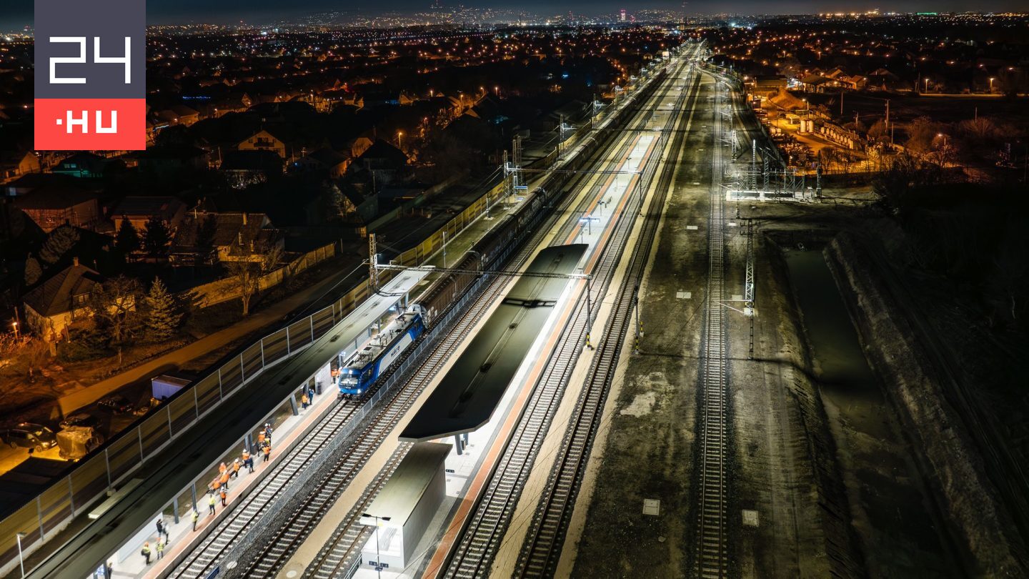 Hajnalban megindult a teherforgalom a Budapest—Belgrád vasútvonalon
