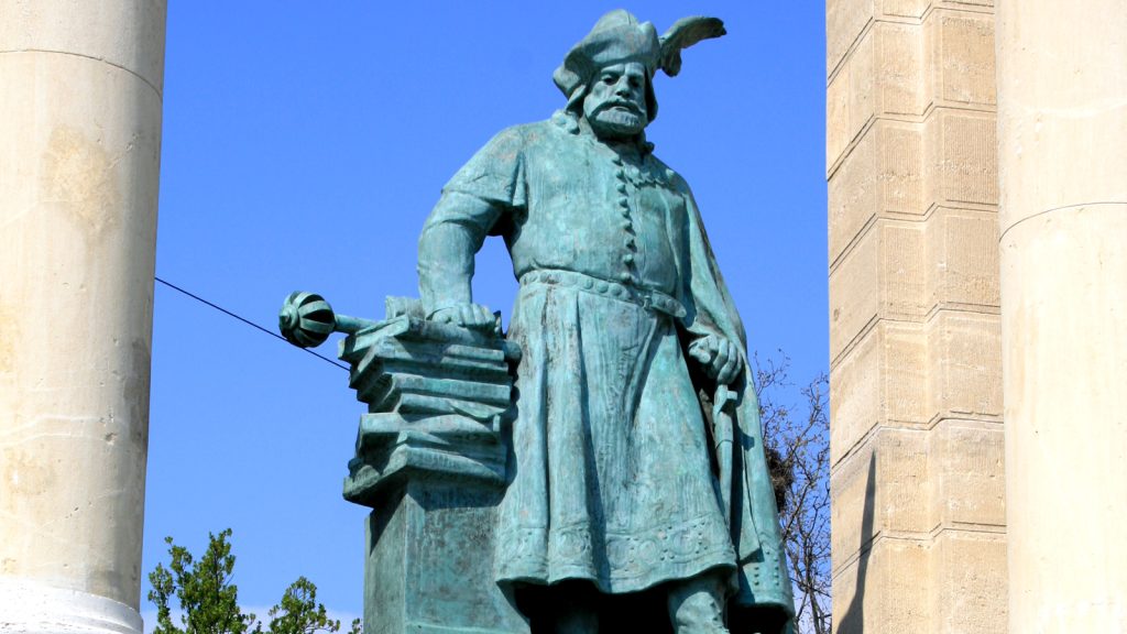 könyves kálmán király szobra