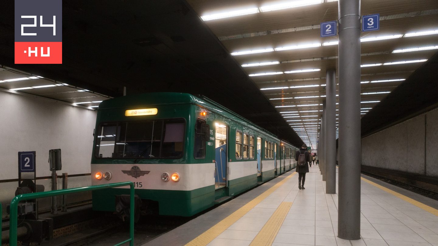 Gázolás történt a H5-ös HÉV-nél Pomáznál.