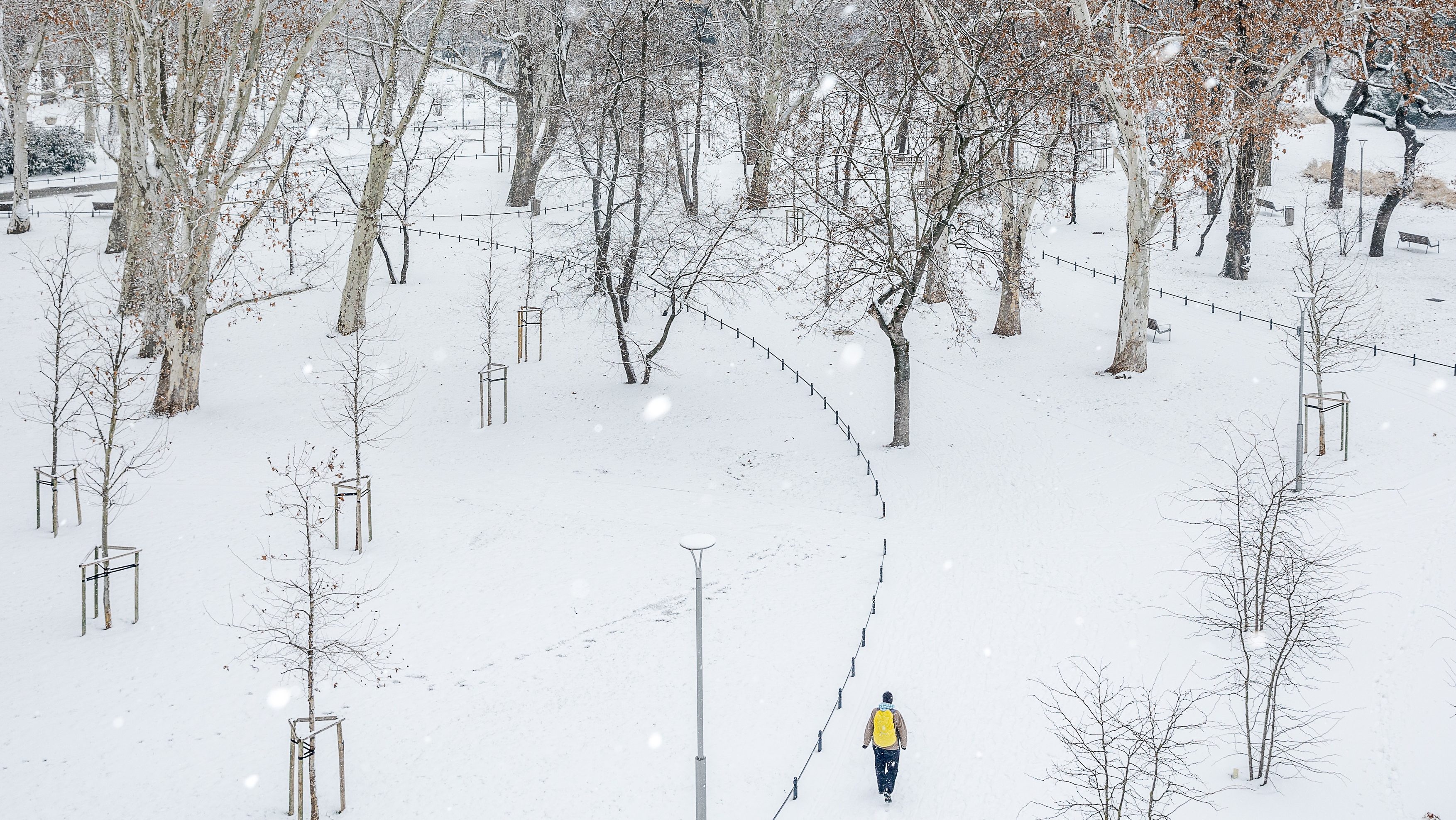 Havazás, havas eső.