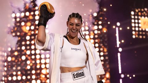 Kulcsár Edina a Sztárbox 2025-ös évadában.