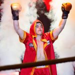 Ifjabb Schóbert Norbert a Sztárbox Szuperdöntőn 2025. november 2-án.