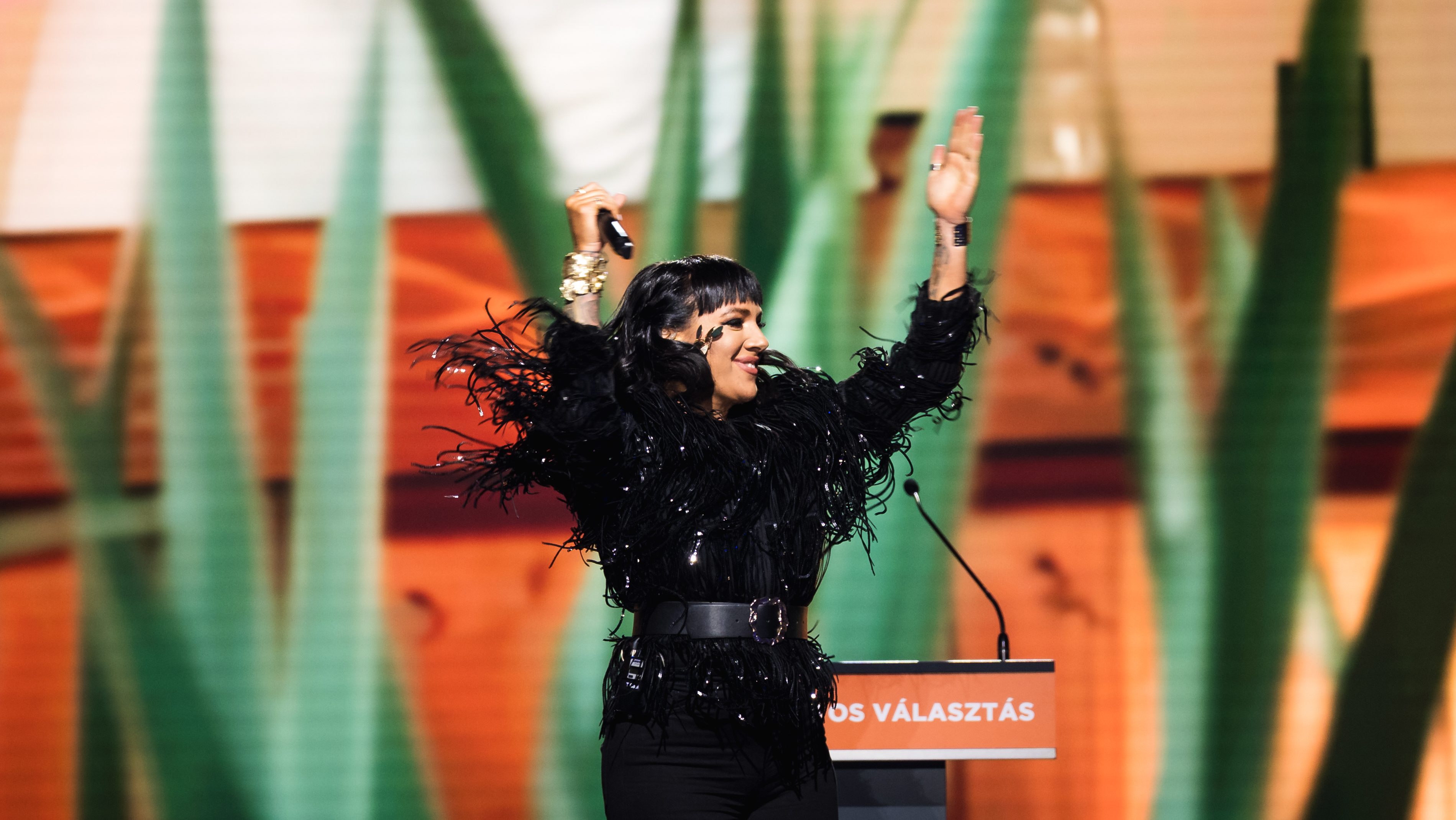 Tóth Gabi a Fidesz kongresszusán 2026. január 10-én.