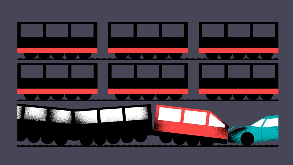 Autóval ütközött össze egy vonat Budapesten