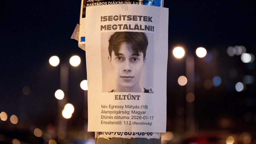 Szakértők: Így azonosíthatták Egressy Mátyás holttestét