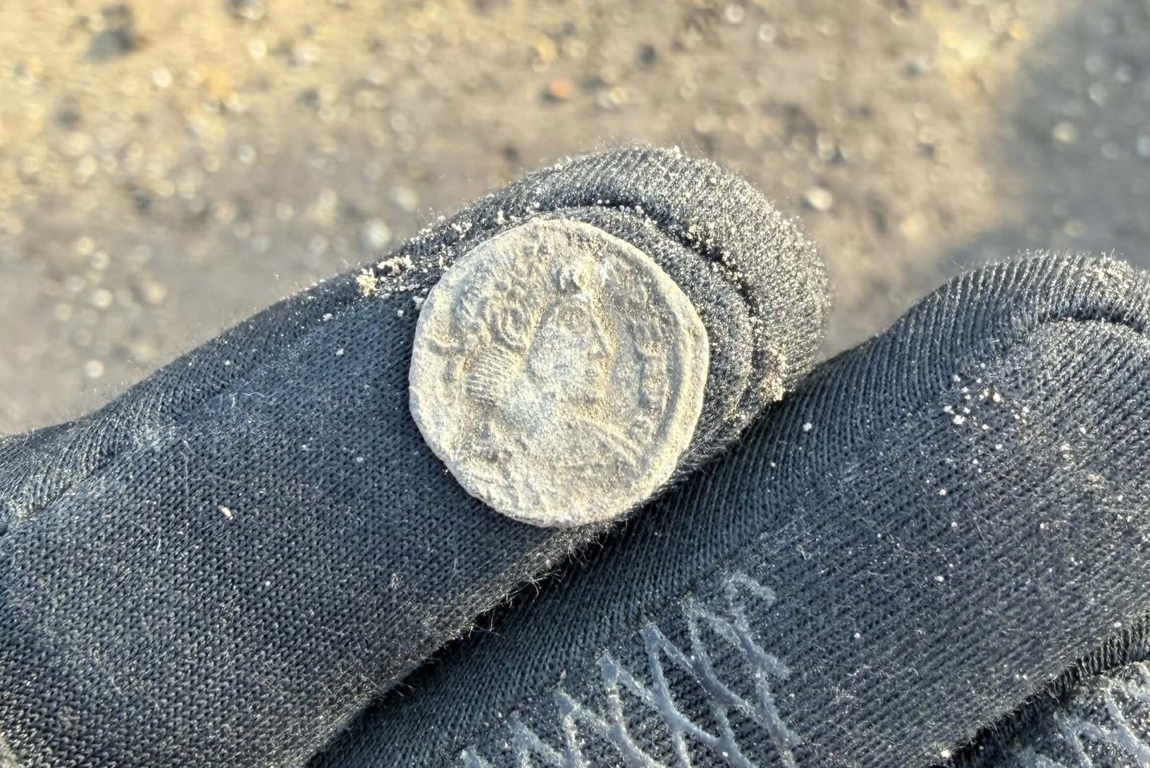 Constans római császár érméje.