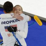 Az Egyesült Államok vegyes curlingpárosa a milánói-cortinai téli olimpián.