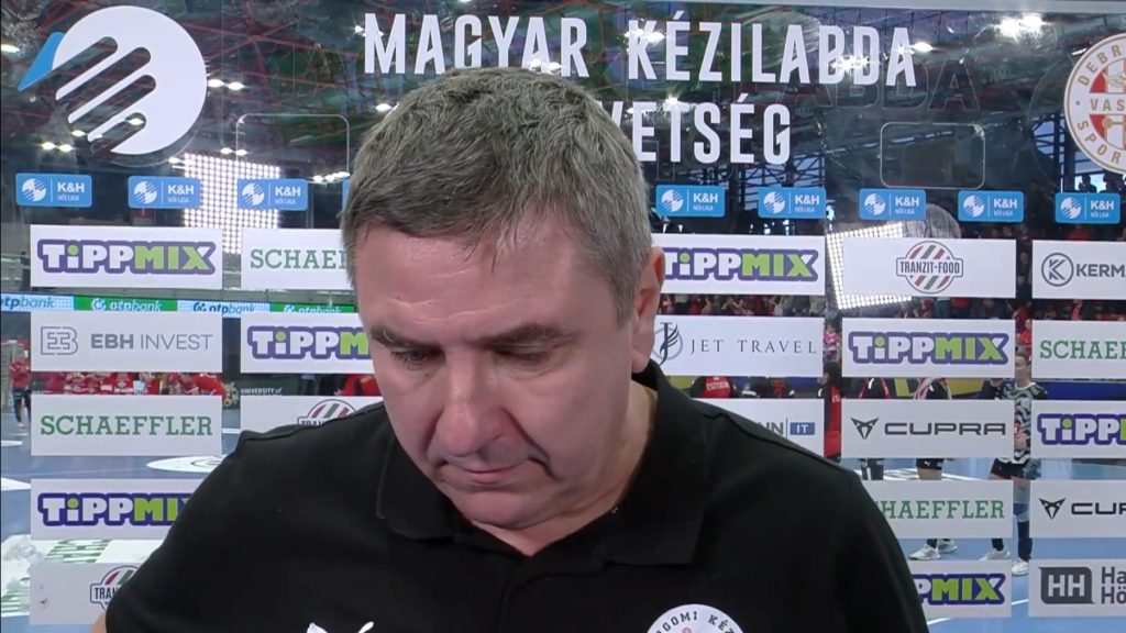 Elek Gábor a 11 gólos vereség után: Sajnos ezek is mi vagyunk