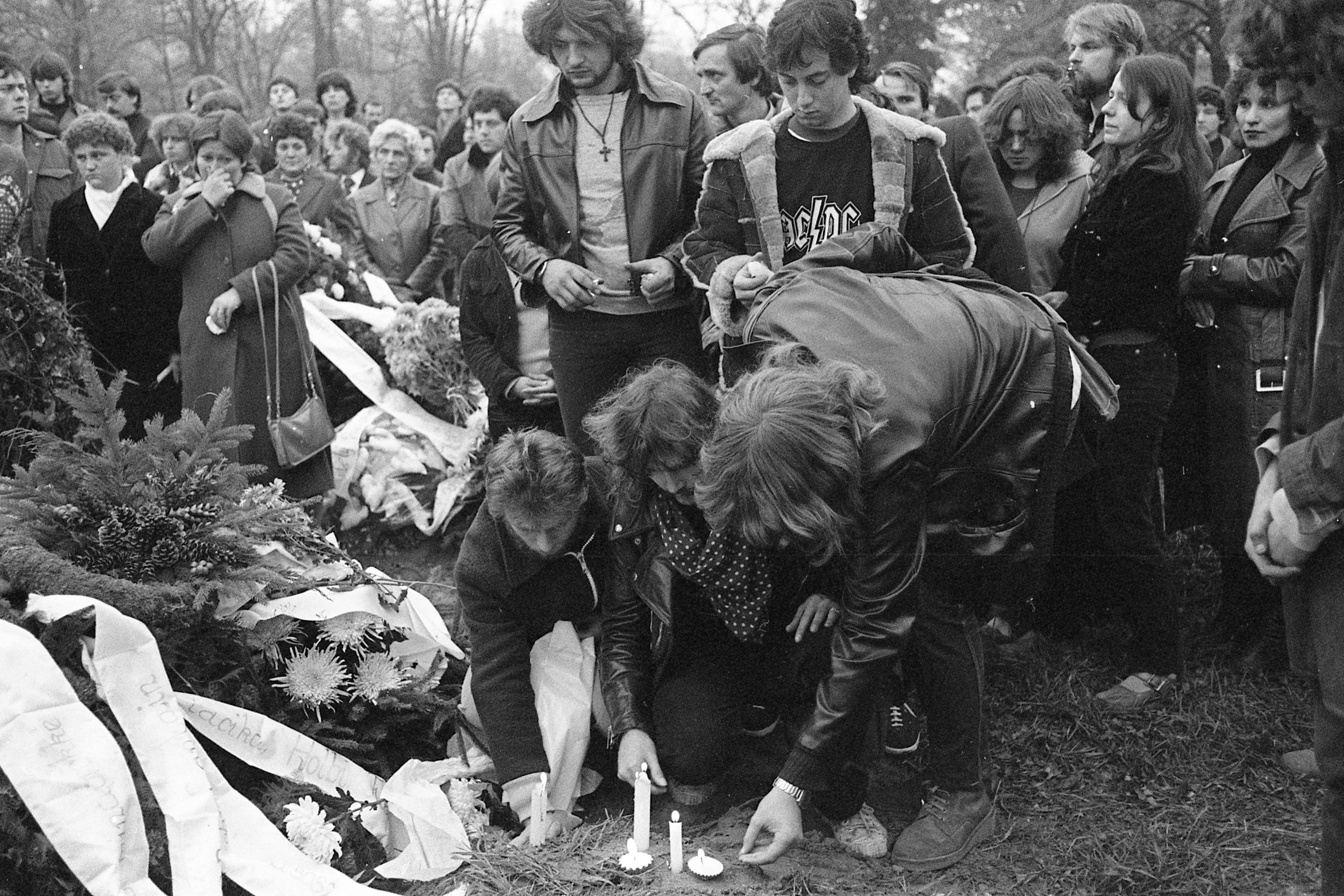 Radics Béla temetése.