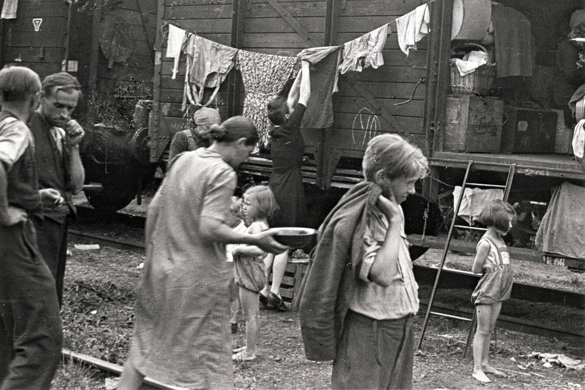 A Felvidékről kitelepített magyarok.