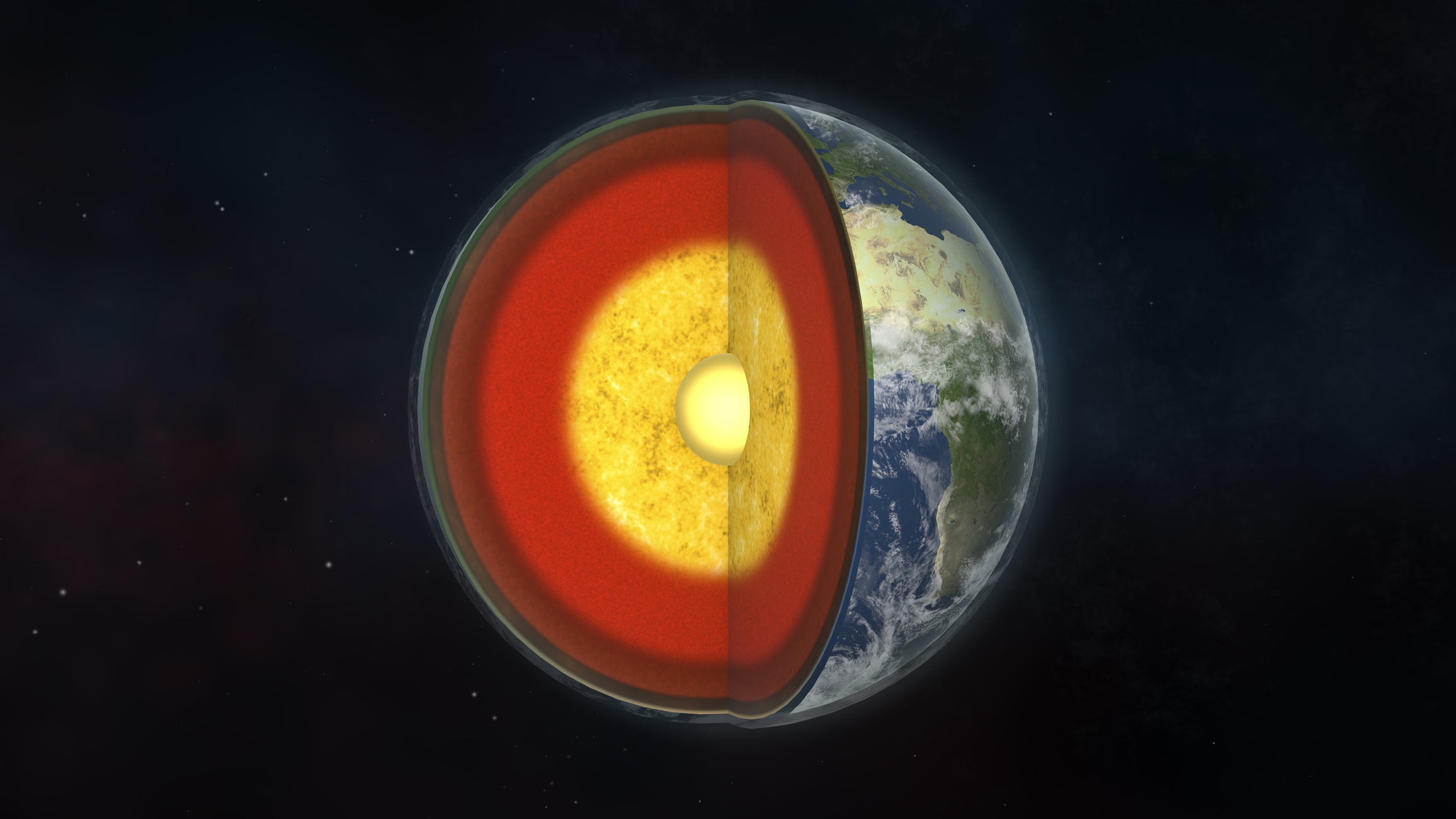 föld, mag, hidrogén, víz, kutatás