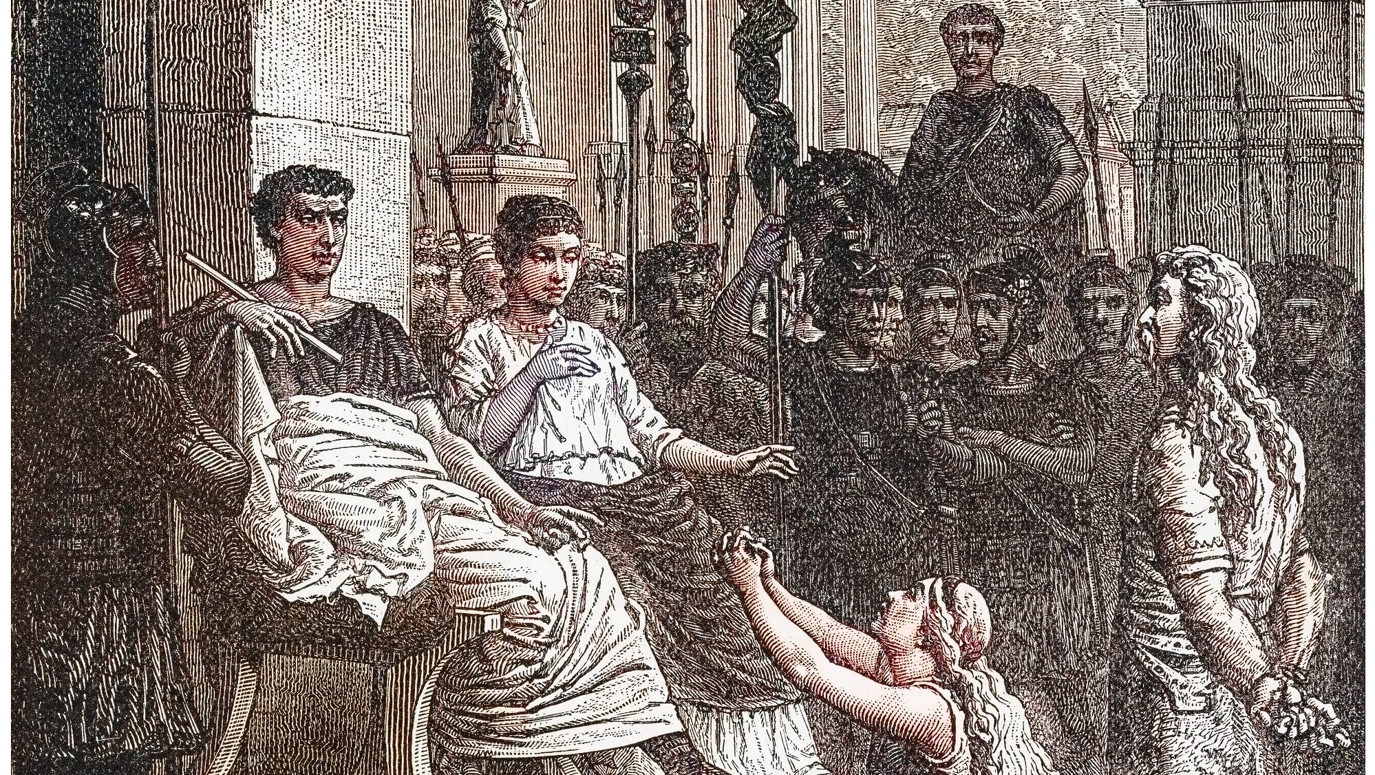 Claudius és Agrippina.