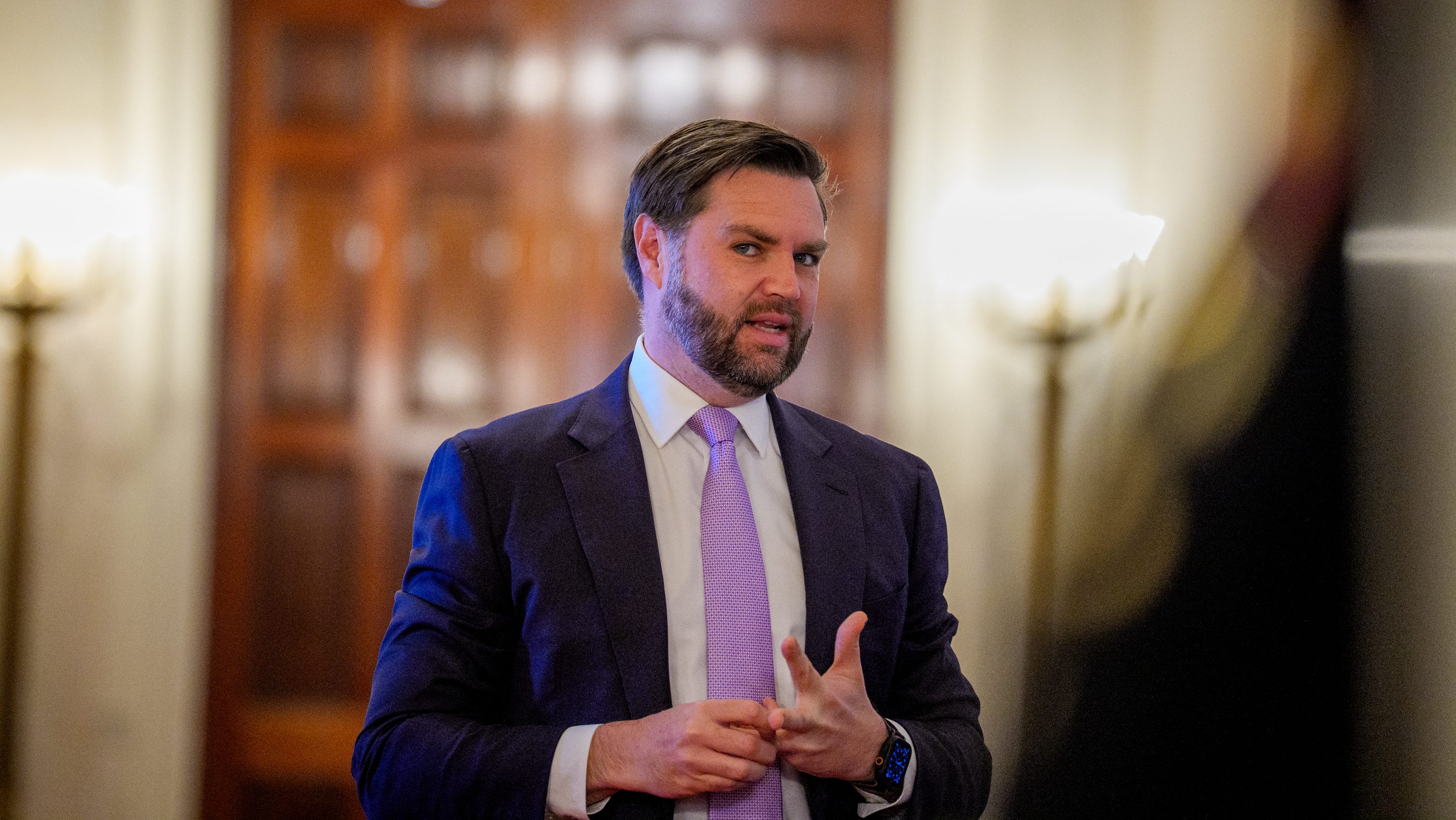 J. D. Vance, az Egyesült Államok alelnöke.