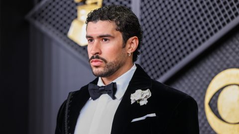 Bad Bunny a Grammy-gálán 2026. február 1-jén.