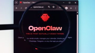 Az OpenClaw nevű MI-ügynök weboldala.