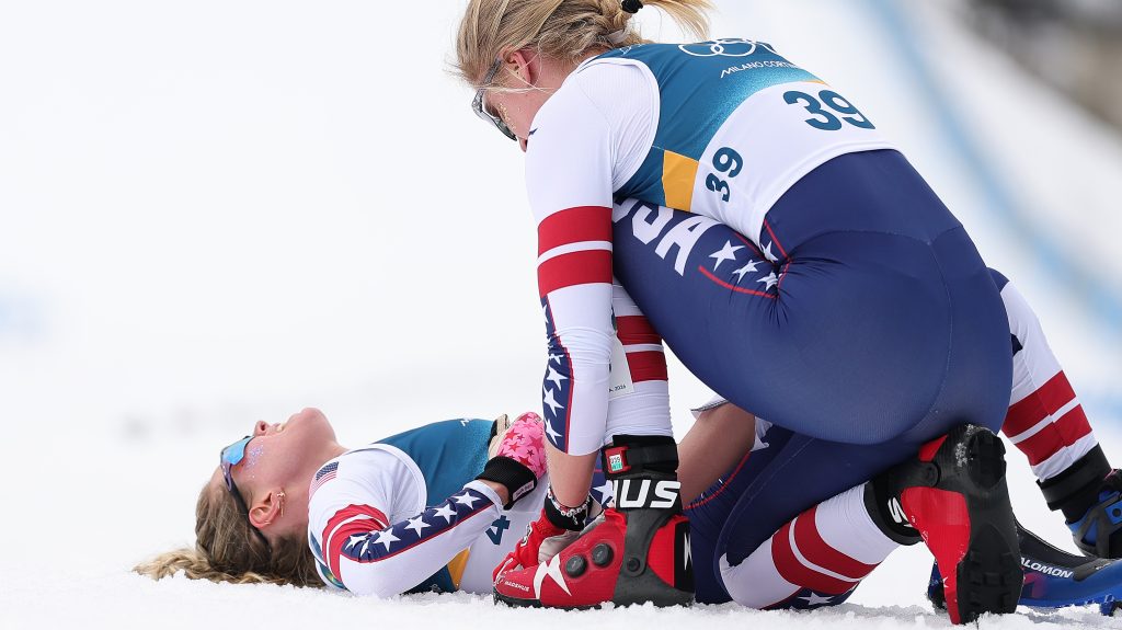 Jessie Digginst a csapattársa segítette.