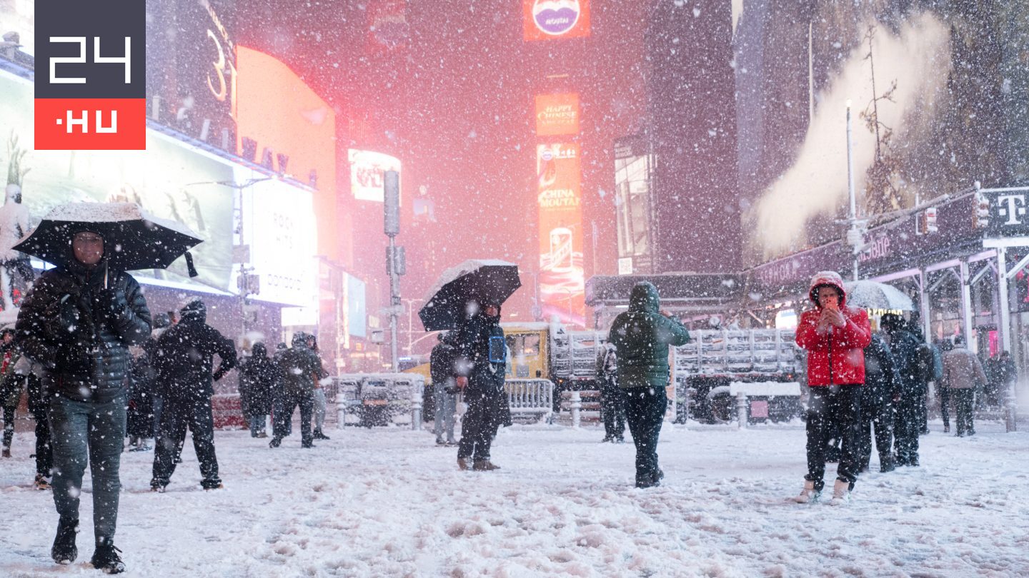 Hóvihar tarolta le az USA északkeleti felét