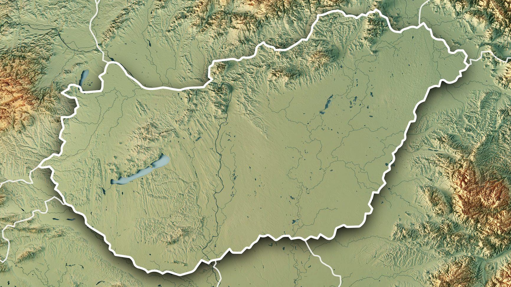 magyarország térképe