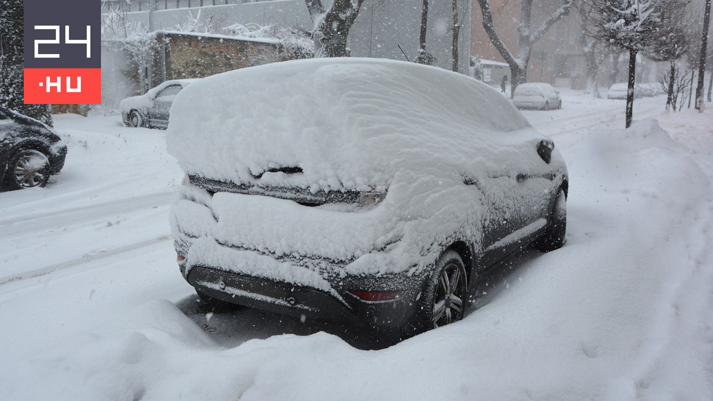 30 centiméternél vastagabb hótakaró borult az ország nyugati részére