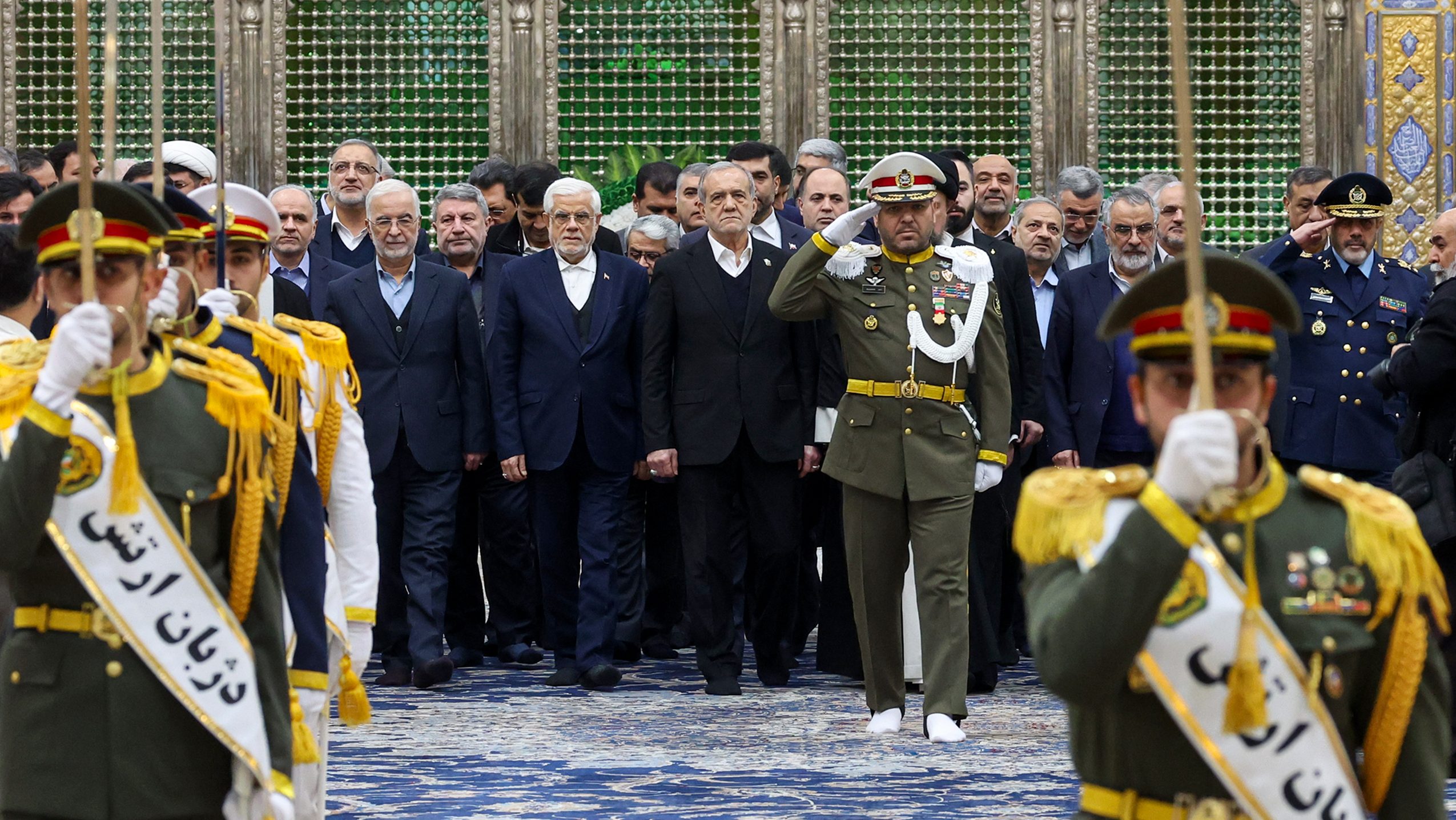 Maszúd Peszeskján, Irán elnöke.