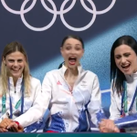 Julia Sauter öröme.