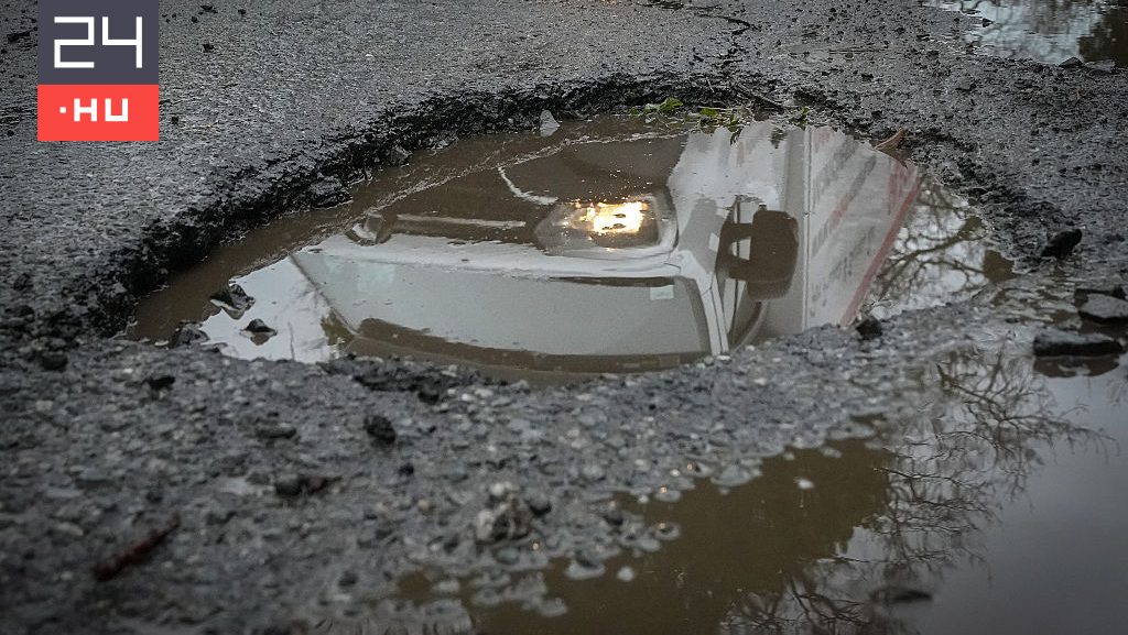 Budapesti kátyúhelyzet: Karácsony napi 1000 kátyút javítását ígérte