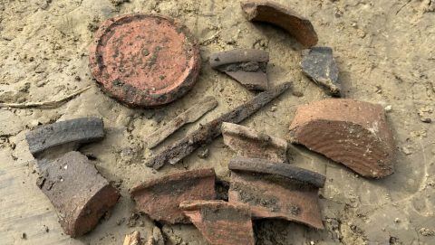 feltárás ráskópusztán.