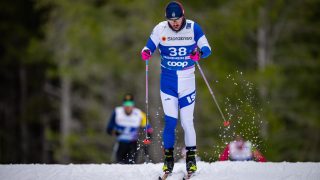 Dr. Kertész Mihály a trondheimi sífutó-világkupán 2025 februárjában.