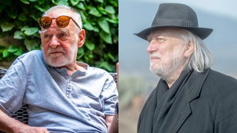 Tarr Béla és Krasznahorkai László.