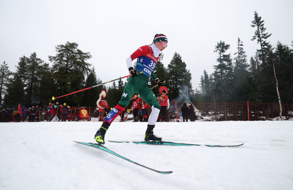 A téli olimpián sífutásban induló Laczkó Lara Vanda.