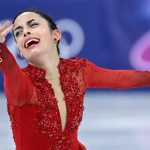 Canada's Madeline Schizas competes in the figure skating women's singles free skating team event during the Milano Cortina 2026 Winter Olympic Games at Milano Ice Skating Arena in Milan on February 8, 2026.