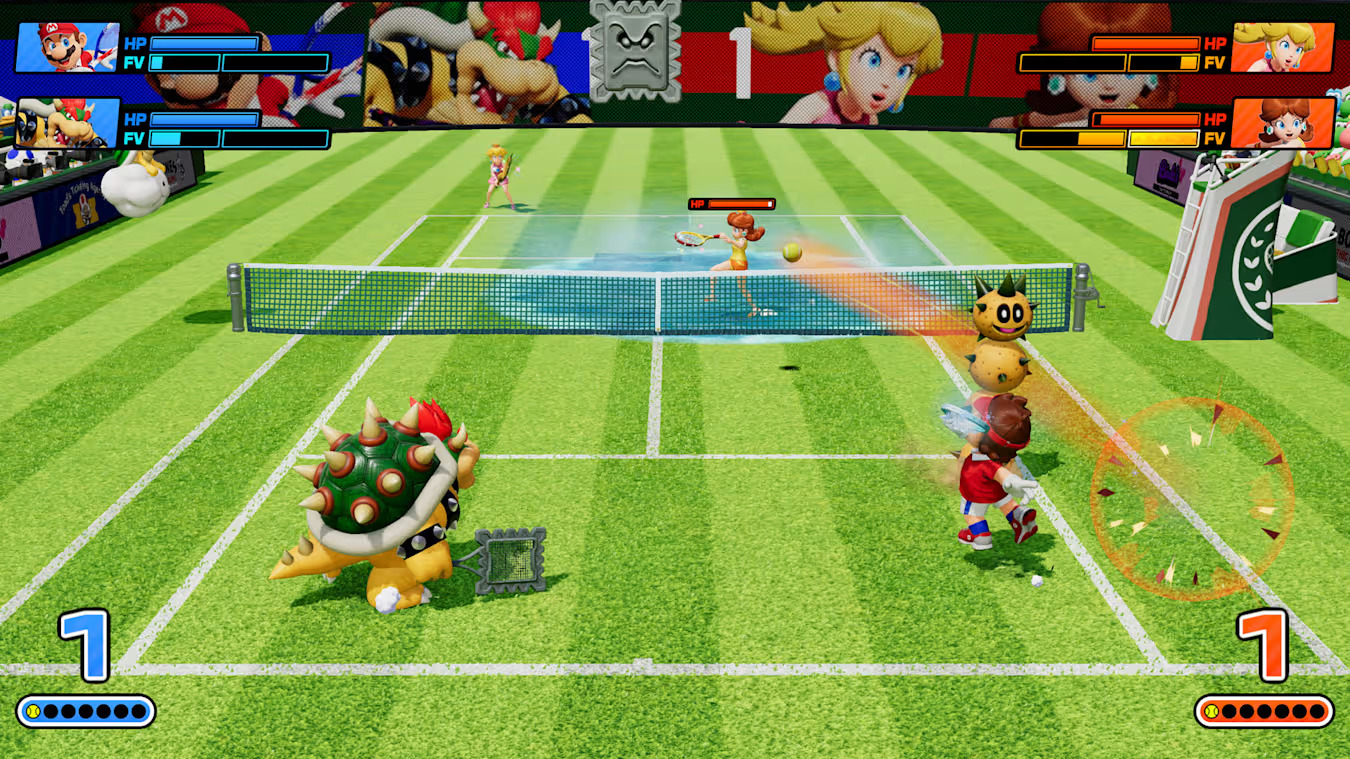 Mario Tennis Fever Nintendo Switch 2 teszt