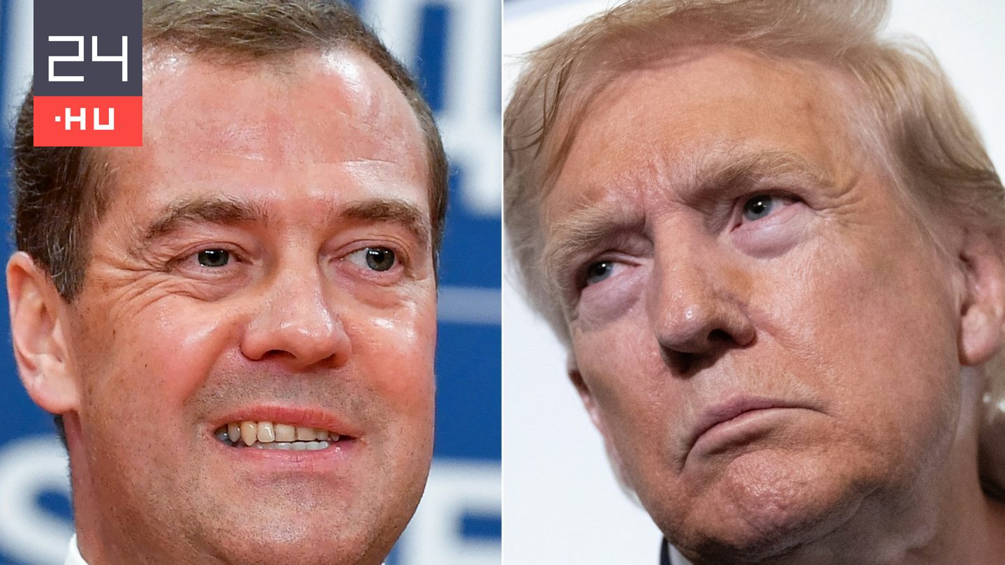 Medvegyev Trumpról: A béketeremtő ismét megmutatta az arcát
