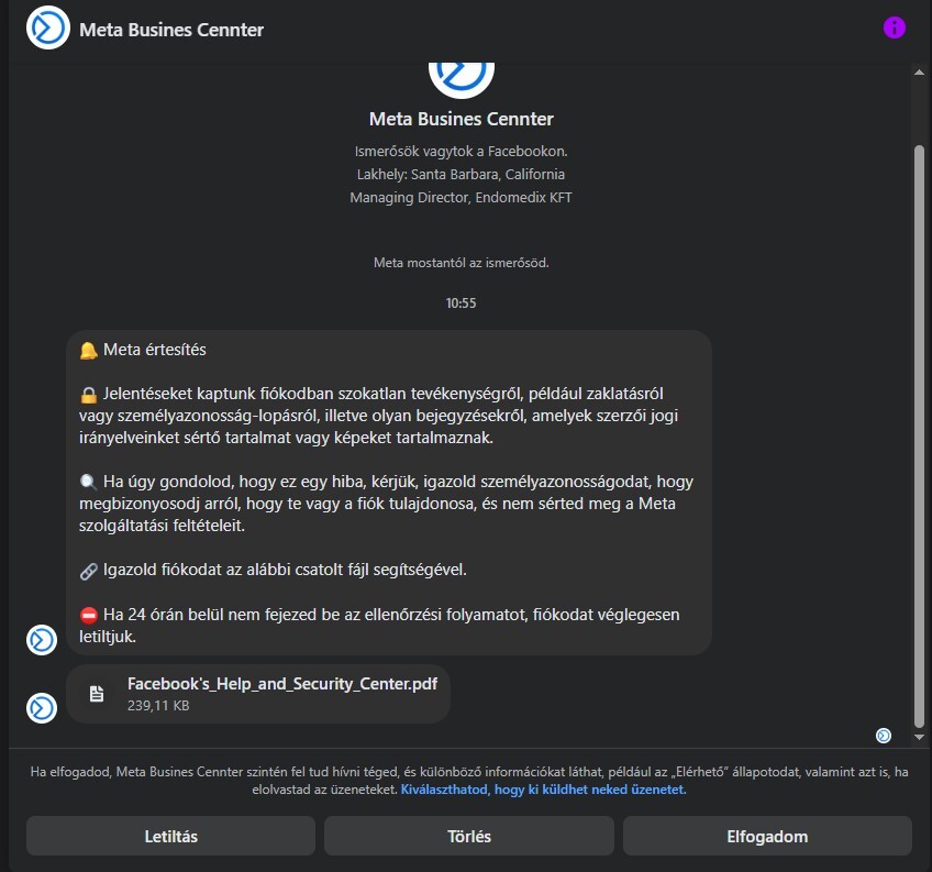 Messenger-üzenetekkel próbálják átverni a felhasználókat: erre figyeljen 1 messengeres csaló
