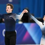 Assago, 2026. február 16. Pavlova Maria és Sviatchenko Alexei a kűrjét mutatja be a műkorcsolyázó párosok versenyében a 2026-os milánói-cortinai téli olimpián az assagói Forum di Milano sportarénában 2026. február 16-án. MTI/Illyés Tibor