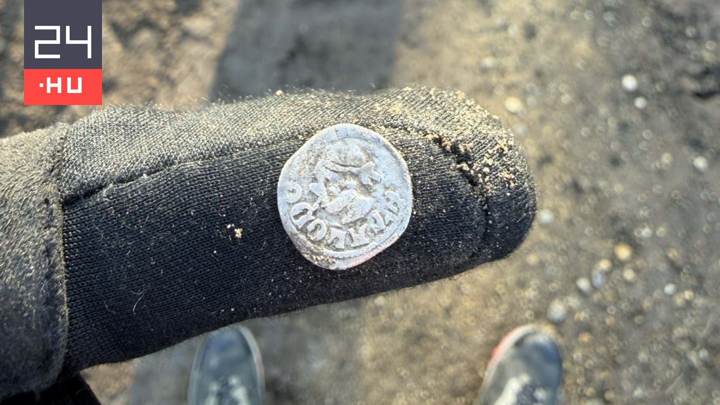 Nagy Lajos király ezüstpénzét találták meg Szigligeten