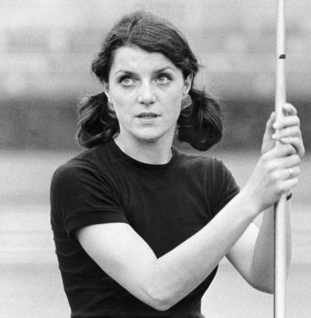 Németh Angéla az 1969-es Európa-bajnokságon.