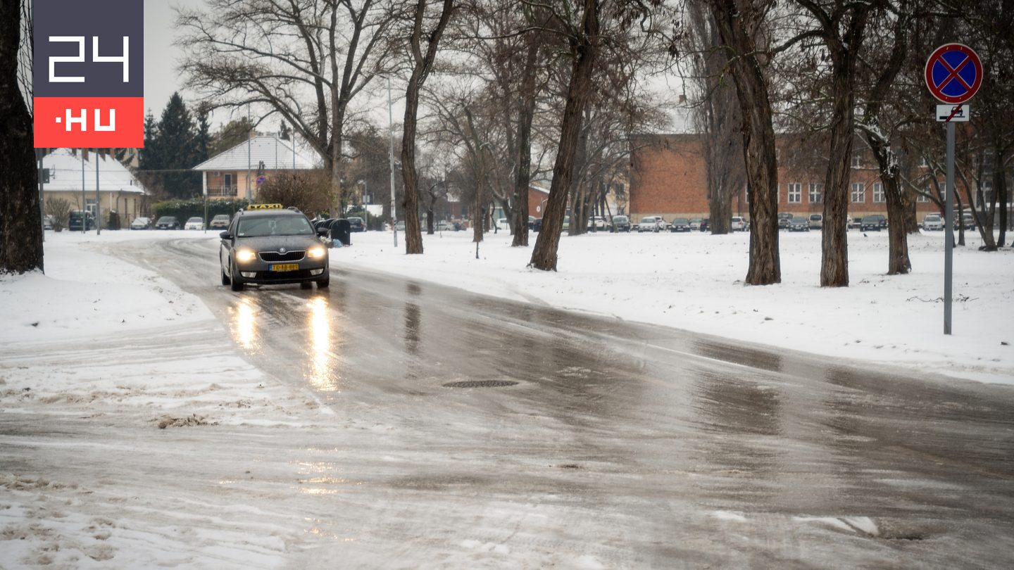Hét járásra is figyelmeztetést adtak ki ónos eső miatt