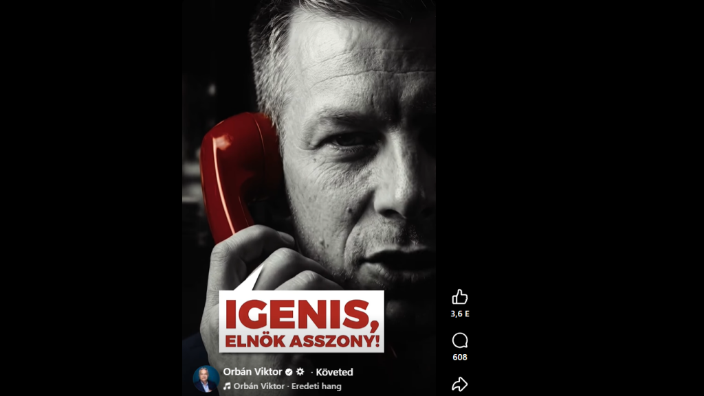 Orbán Viktor új AI-videójában Brüsszelből utasítják Magyar Pétert, hogy küldjön pénzt Ukrajnába